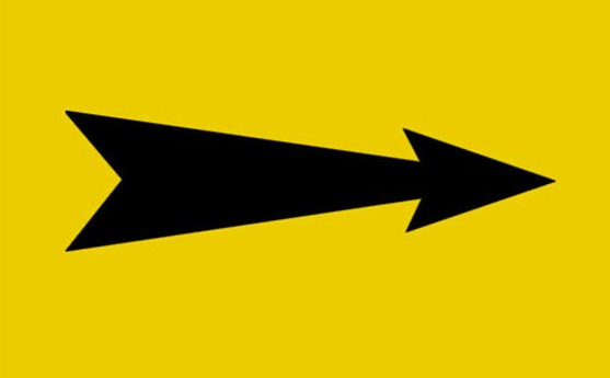 fleche redirigeant vers...